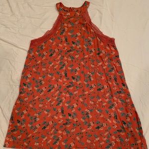 NWOT Angie Pink Floral Mini Dress